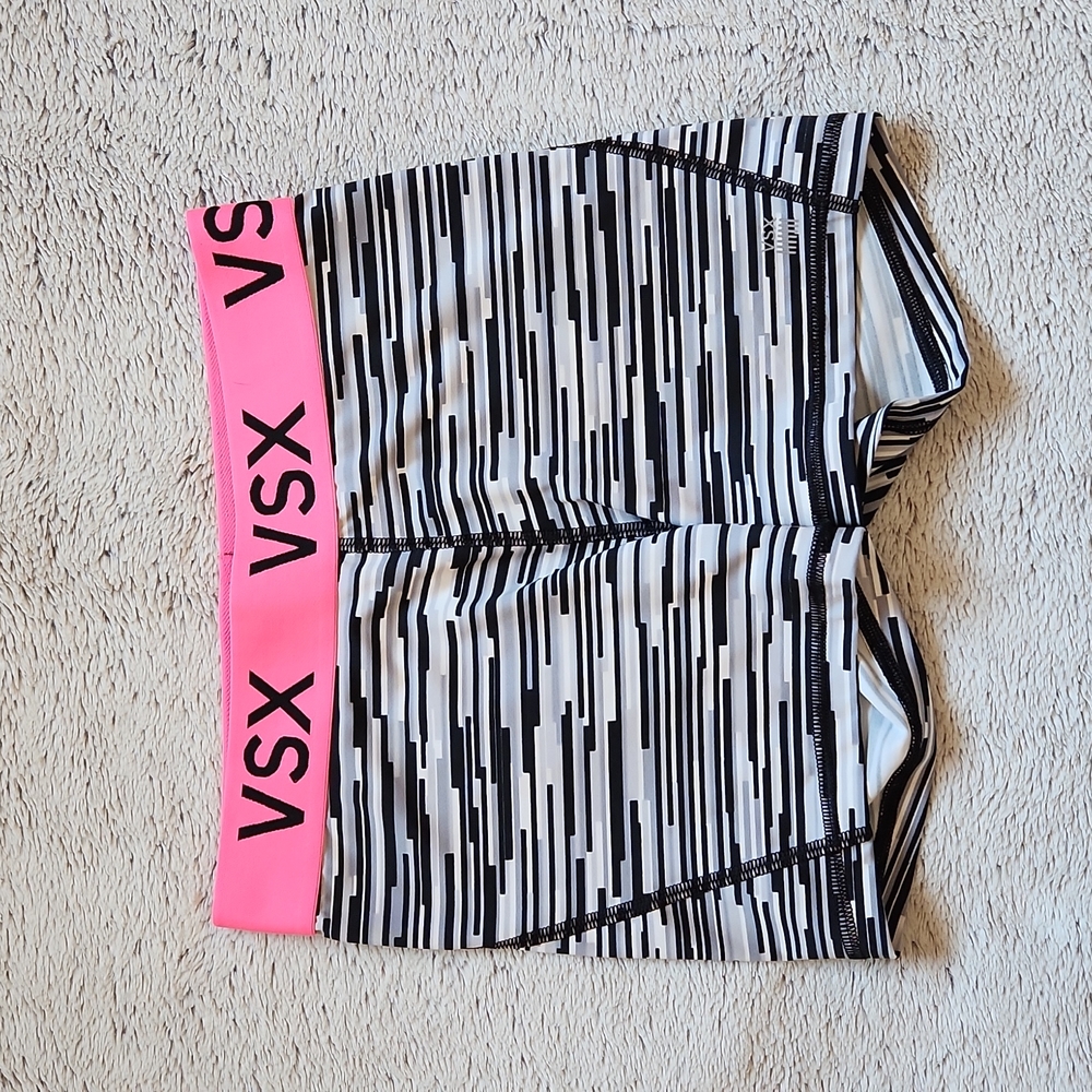 Victorias Secret Sport short shirts size xs hot pink black